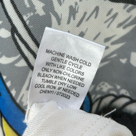 Ed Hardy Mesh Swallow Baby Cropped Tee Size Large - Picture 7 of 7